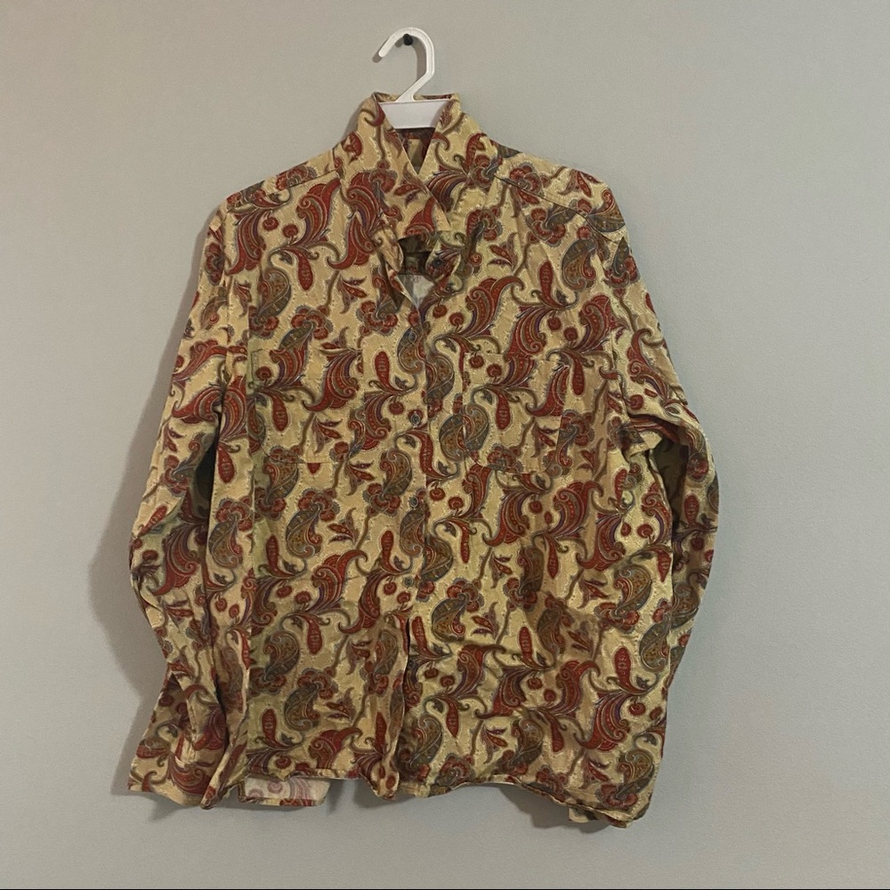 Paisley Button Up